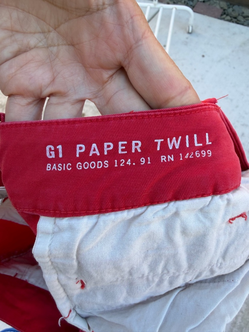 Basic goods women’s Red Chino Pants - Picture 7 of 10
